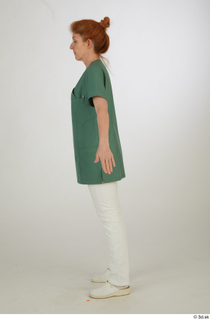 Daya Jones Nures in Green A Pose A pose standing…